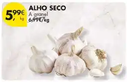 Pingo Doce ALHO SECO promoção