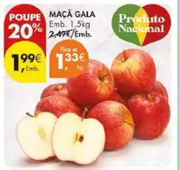 Pingo Doce Maçã Gala promoção