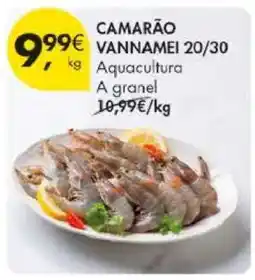 Pingo Doce CAMARÃO VANNAMEI 20/30 promoção