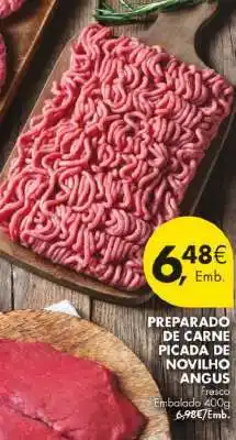 Pingo Doce PREPARADO DE CARNE PICADA DE NOVILHO ANGUS promoção