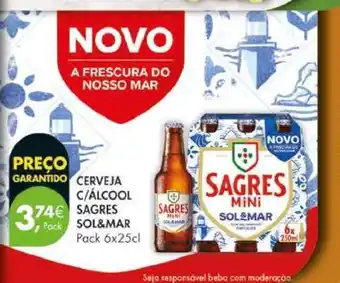 Pingo Doce Sagres Mini Sol&Mar promoção