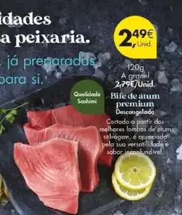 Pingo Doce Bife de Atum Premium promoção