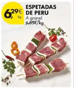 Pingo Doce Espetadas de Peru promoção