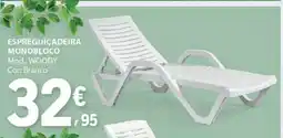E.Leclerc Espreguiçadeira Monobloco promoção