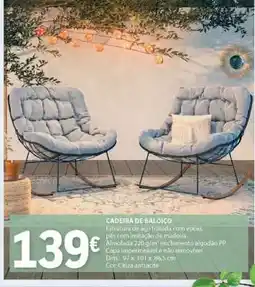 E.Leclerc CADEIRA DE BALOIÇO promoção
