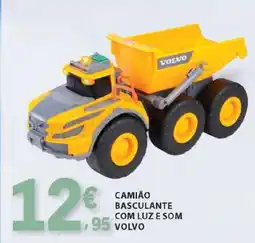 E.Leclerc Camião Basculante com Luz e Som Volvo promoção