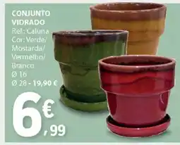 E.Leclerc CONJUNTO VIDRADO promoção