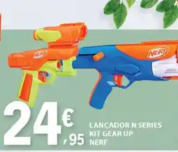E.Leclerc LANÇADOR N SERIES KIT GEAR UP NERF promoção