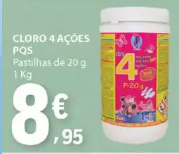 E.Leclerc CLORO 4 AÇÕES PQS promoção