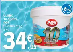 E.Leclerc CLORO 10 AÇÕES PQS promoção