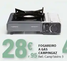 E.Leclerc Fogareiro a Gás Campingaz promoção