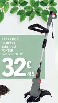 E.Leclerc APARADOR DE RELVA ELÉTRICO FOXTER promoção