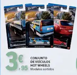 E.Leclerc CONJUNTO DE VEÍCULOS HOT WHEELS promoção