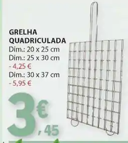 E.Leclerc Grelha Quadriculada promoção