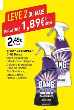 Intermarché SPRAY DE LIMPEZA Cillit Bang promoção