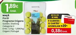 Intermarché MAÇÃ PorSi Programa Origens promoção
