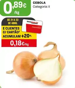 Intermarché Cebola promoção