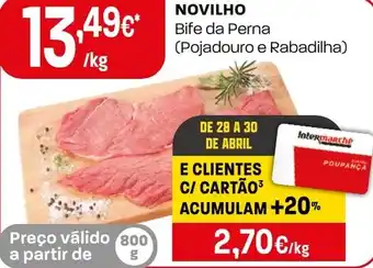 Intermarché Novilho promoção