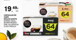 Continente Cápsulas de café dolce gusto promoção
