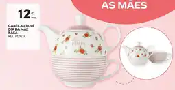 Continente Caneca + bule dia da mãe kasa promoção