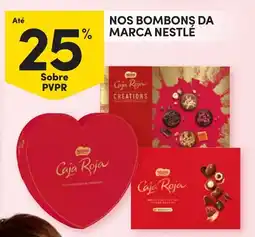 Continente Nos bombons da marca nestlé promoção