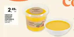 Continente Creme de cenoura cozinha continente promoção