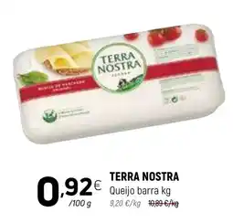 Coviran TERRA NOSTRA Queijo barra promoção