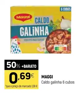 Coviran MAGGI Caldo galinha 6 cubos promoção