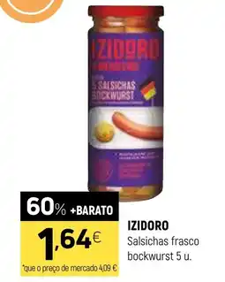 Coviran IZIDORO Salsichas frasco bockwurst 5 u. promoção