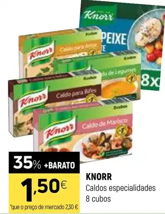 Coviran KNORR Caldos especialidades promoção
