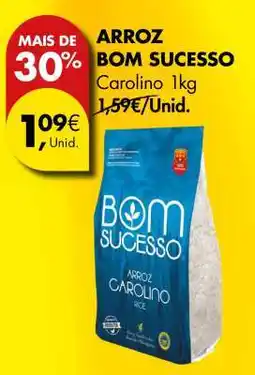 Pingo Doce ARROZ BOM SUCESSO Carolino 1kg promoção