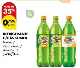 Pingo Doce Refrigerante c/gás Sumol promoção