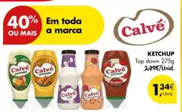 Pingo Doce Calvé Ketchup promoção