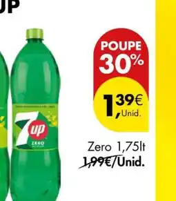 Pingo Doce 7UP Zero 1,75lt promoção