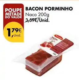 Pingo Doce BACON PORMINHO promoção