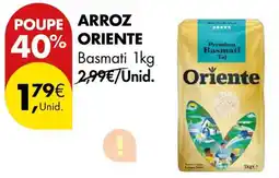 Pingo Doce Arroz Oriente Basmati 1kg promoção