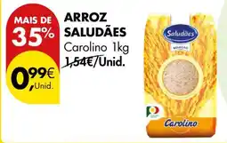 Pingo Doce Arroz Saludães Carolino 1kg promoção