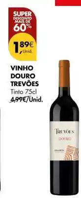 Pingo Doce VINHO DOURO TREVÕES promoção