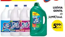 Pingo Doce Lixívia Gentil promoção