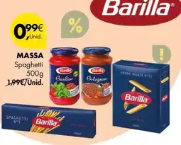 Pingo Doce Barilla Massa Spaghetti 500g promoção