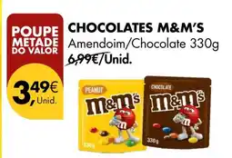 Pingo Doce CHOCOLATES M&M'S promoção