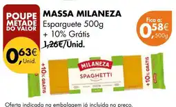 Pingo Doce Massa Milaneza promoção