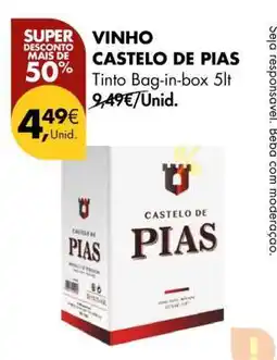 Pingo Doce Vinho Castelo de Pias promoção