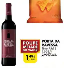Pingo Doce PORTA DA RAVESSA Tinto 75cl promoção