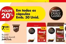 Pingo Doce Buondi/Robusto boundi promoção