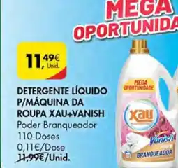 Pingo Doce Detergente Líquido Xau-Vanish promoção