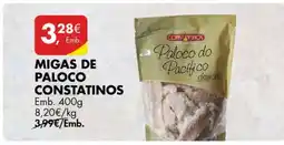 Pingo Doce Migas de Paloco Constatinos promoção