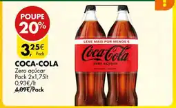 Pingo Doce COCA-COLA Zero açúcar promoção