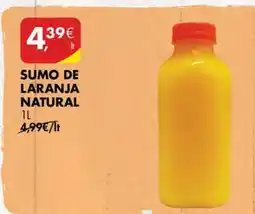 Pingo Doce Sumo de Laranja Natural promoção