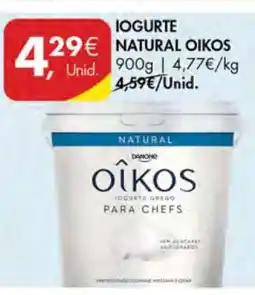 Pingo Doce Iogurte Natural Oikos promoção
